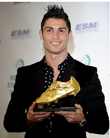 ronaldo european golden shoe